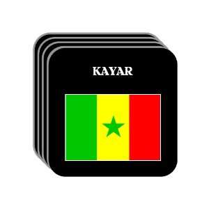  Senegal   KAYAR Set of 4 Mini Mousepad Coasters 