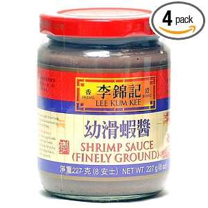 Lee Kum Kee Fine Shrimp Sauce, 8 Ounce Jars (Pack of 4)  