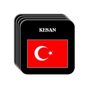  Turkey   KESAN Set of 4 Mini Mousepad Coasters 