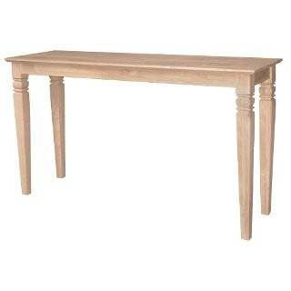  International Concepts OT 9S Shaker Sofa Table, Unfinished 