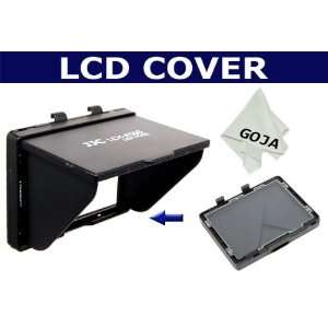  NEW LCD Hood for Sony Alpha A500 Cameras (Black) + 1 