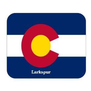  US State Flag   Larkspur, Colorado (CO) Mouse Pad 