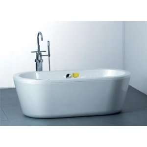   67 x 34 Extra Large Freestanding Soaking Bath Tub