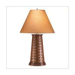  Shady Lady Rustic Living Rustic Weave Table Lamp