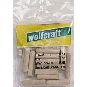  Wolfcraft Wood Dowel Pin Fluted