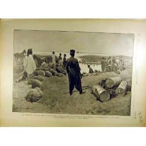    1901 Soudan Niger Joalland Klobb Olive French Print