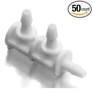   Manifold, 200 Series Barbs, 1/16ID Tube, Polypropylene (Pack of 50