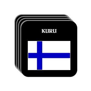  Finland   KURU Set of 4 Mini Mousepad Coasters 