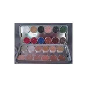  Kryolan Aquacolor 24 Colors Wet Makeup Palette 1108 (N 