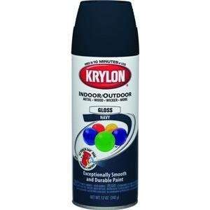 Krylon Spray Paints 51907 Krylon Navy Blue Spray Paint KRYLON 