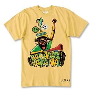  Objectivo Ultras South African Soccer Fan T Shirt (Yellow 