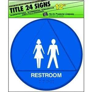  Hy Ko Prod. T 24U ADA/Title 24 Restroom Signs Kitchen 