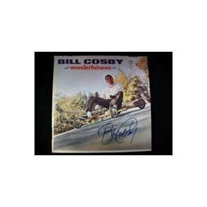  Signed Cosby, Bill Wonderfulness Album Cover Sports 