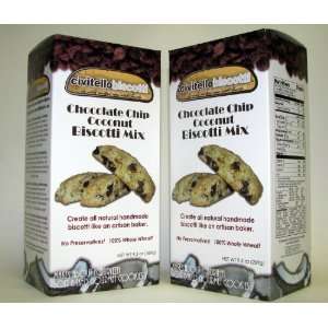 Chocolate Chip Coconut Biscotti Mix Twin Grocery & Gourmet Food