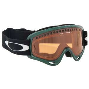  Oakley O Frame Snowboard Goggles Green/Persimmon Lens 