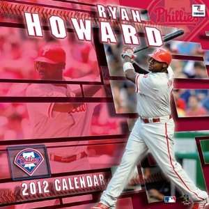   Phillies Ryan Howard 2012 Player Wall Calendar