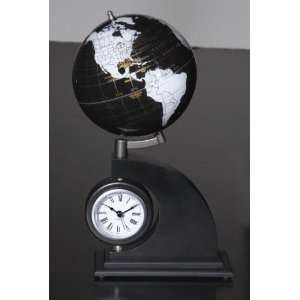  Artline Onyx 5 Turning Clock Desk Globe EB 5OTC