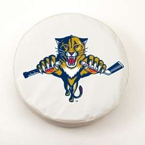 Florida Panthers White Tire Cover, Small