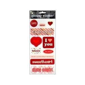   View Specialty Stickers, Glossy True Love Arts, Crafts & Sewing