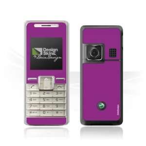  Design Skins for Sony Ericsson K200i   Lila Design Folie 