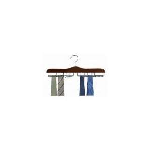  Specialty Tie Hanger   Walnut & Chrome