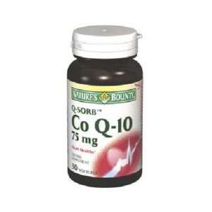  Natures Bounty Q Sorb Coenzyme Q 10 Softgels 75mg 30 