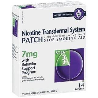  Nicotine Transdermal System Patch, Stop Smoking Aid, 21 mg 