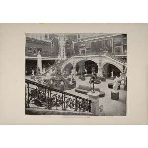  1889 Paris Exposition Gallery Fine Art Central Rotunda 