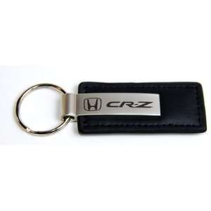  Honda CR Z Black Leather Official Licensed Keychain Key 