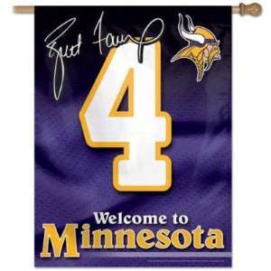  Minnesota Vikings Throwback Vertical Flag 27x37 Banner 