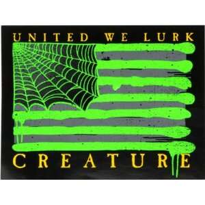 Creature Lurk Nation Sticker Toys & Games