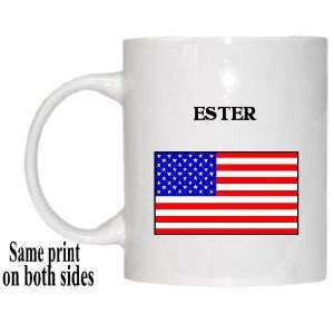  US Flag   Ester, Alaska (AK) Mug 