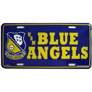  U.S. Navy Blue Angels License Plate Automotive