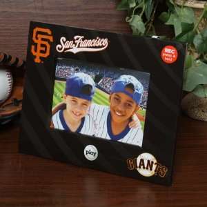   Giants 4 x 6 Black Talking Picture Frame