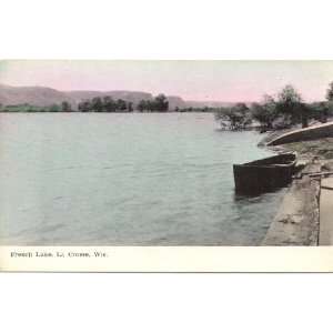   Vintage Postcard French Lake   La Crosse Wisconsin 