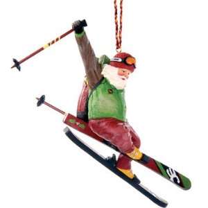  Free Ski Santa Ornament