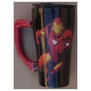  Ironman Tall Ceramic Coffee Cup With Lid (No Colorful Box 