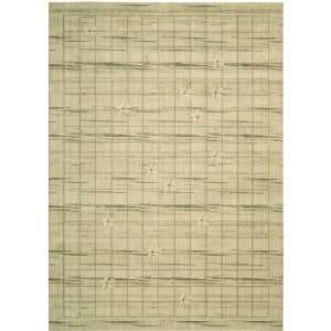 Calvin Klein Woven Textures Collection Ivory Wool Rug 2.30 x 8.00.