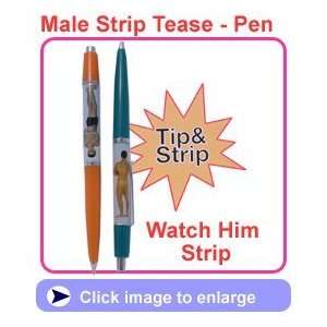 kitsch shop Male strip tease pen 