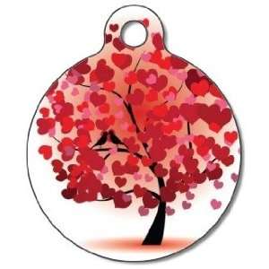    Love Birds Pet ID Tag for Dogs and Cats   Dog Tag Art