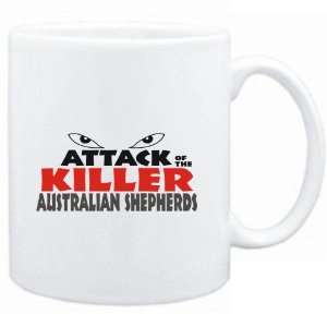  Mug White  ATTACK OF THE KILLER Australian Shepherds 