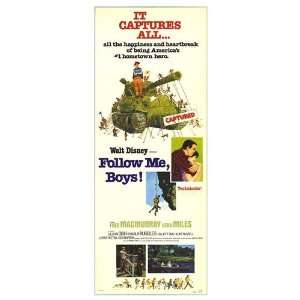  Follow Me Boys Original Movie Poster, 14 x 36 (1976 