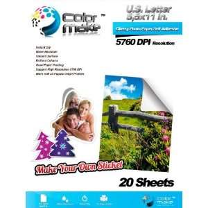 Glossy Photo Paper Self Adhesive (135g/m) 20 sheets (8 