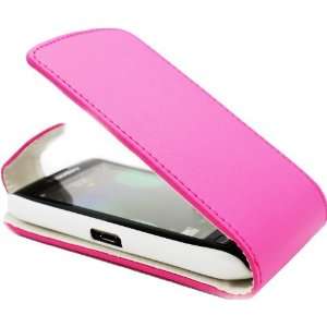 Blackberry 9860 Torch Touch Pink Specially Designed Leather Flip Case 