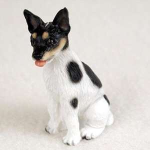  Rat Terrier Miniature Dog Figurine