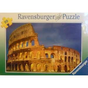   The Collosseum Rome Italy 99 Piece Travel Puzzle Toys & Games