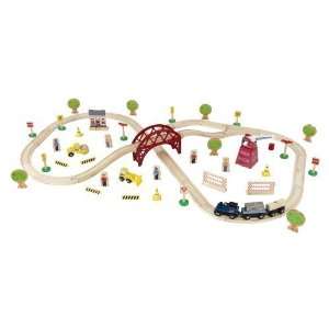   Railway 70 pc. Construction Train track Set by KidKraft Toys & Games