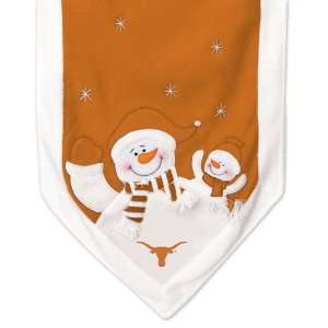  6 NCAA University of Texas Longhorns Snowman Christmas 