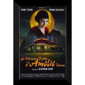  Amelie 27x40 FRAMED Movie Poster   Style B   2001