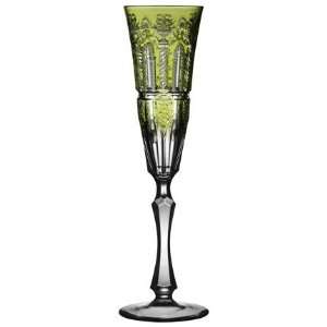  Varga Athens Colored Green Champagne Flute Health 